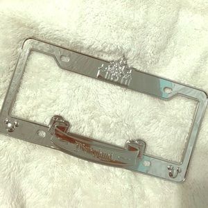 Disneyland license plate frame